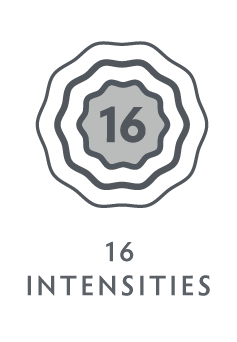 16 intensities